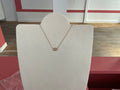 Collier doré simple basique