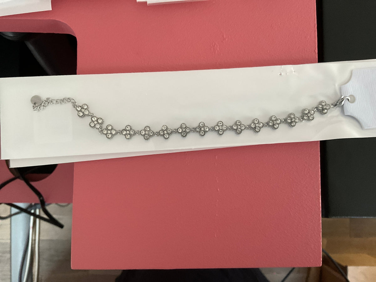 Bracelet argent  paillette (parure)