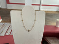 Collier doré étoile celtique