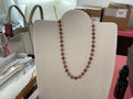 Collier paillette rose