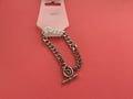 Bracelet homme argent chaîne fermoir pendentif